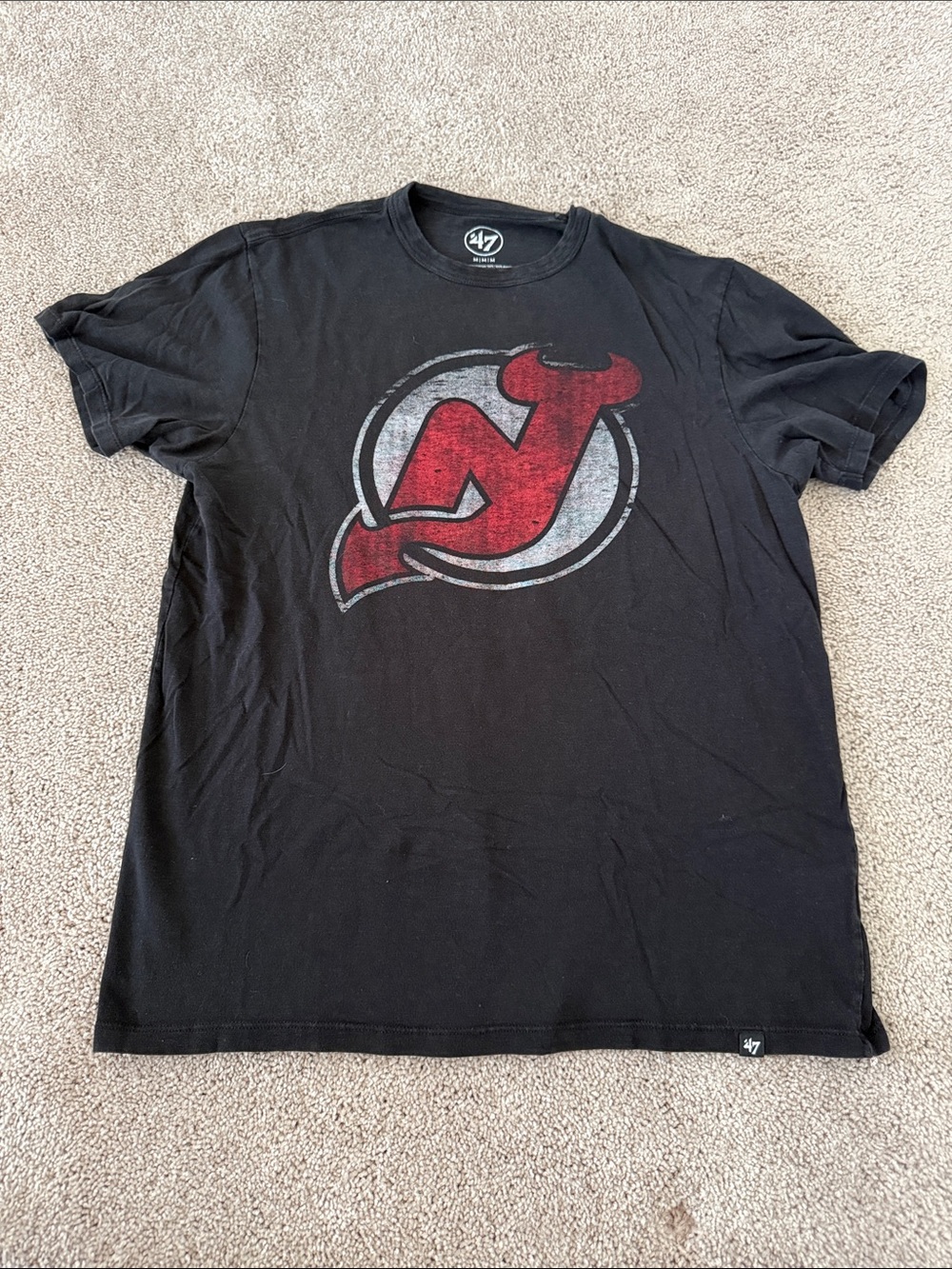 ‘47 - T‑Shirt (Black, Red and White)